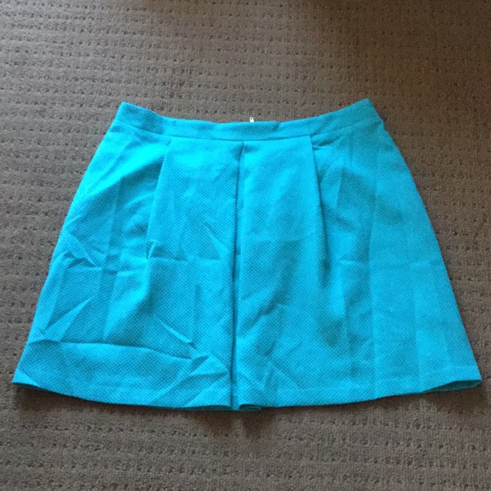 Blue skirt